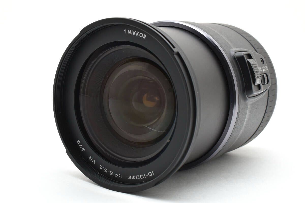 Nikon 1 NIKKOR 10-100mm 1:4.5-5.6 VR ブラック ニコン レンズ #3806