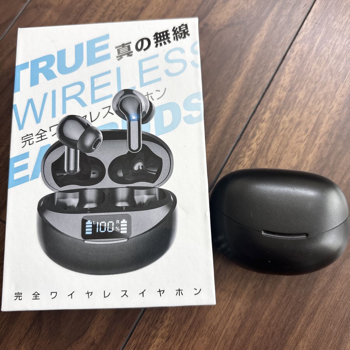 ワイヤレスイヤホン Bluetooth ジャンク ブラック イヤホン