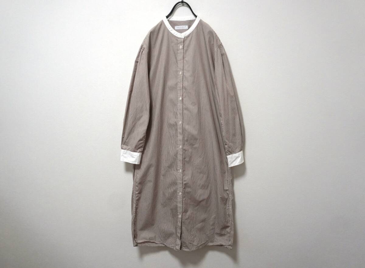 A DAY IN THE LIFE UNITED ARROWS 秋色が◎ バンドカラーシャツワンピース