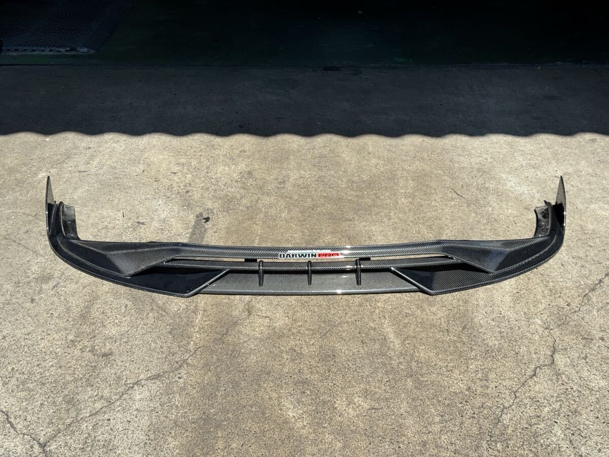 アウディ　rs6 c8 darwinpro カーボン　フロントスポイラー フロントリップスポイラー