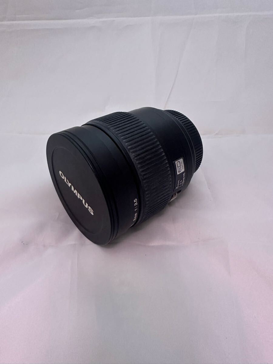 ★美品★OLYMPUS ZUIKO DIGITAL 8mm 1:3.5 FISHEYE ED LENS カメラレンズ オリンパス 　＃８３１０２★