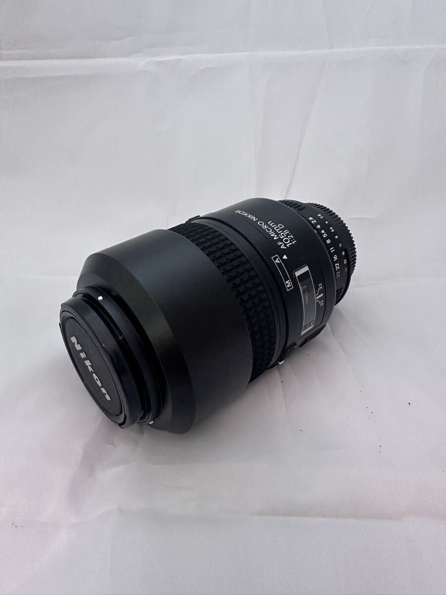 美品★Nikon Ai AF Micro-Nikkor 105mm F2.8 D マクロ レンズ ニコン 　＃８３１０３★