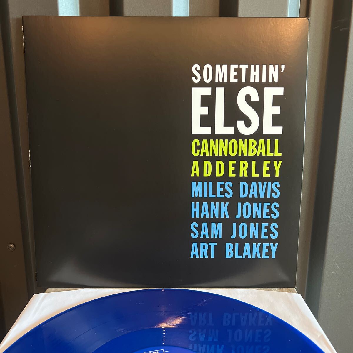 【アナログ盤】EU盤/限定/ブルー盤/180g重量盤/Cannonball Adderley/Somethin' Else/THE BLUE COLLECTION/レコード/DOL794HB