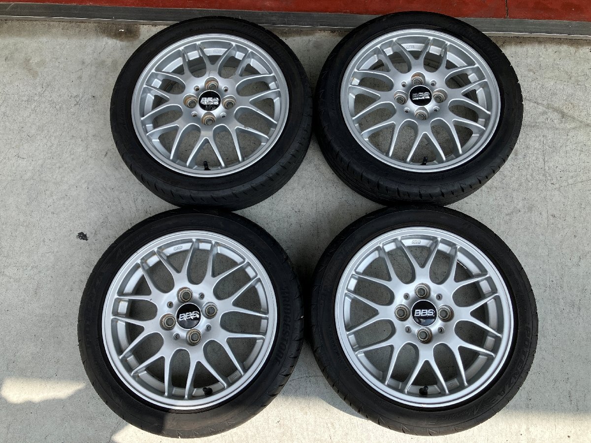 m管理78695 H22 コペン L880K】★純正 BBS RX280 15インチ アルミ ホイール 4.5J +45 PCD100 4H★ポテンザ RE004 165/50R15 2024年製付