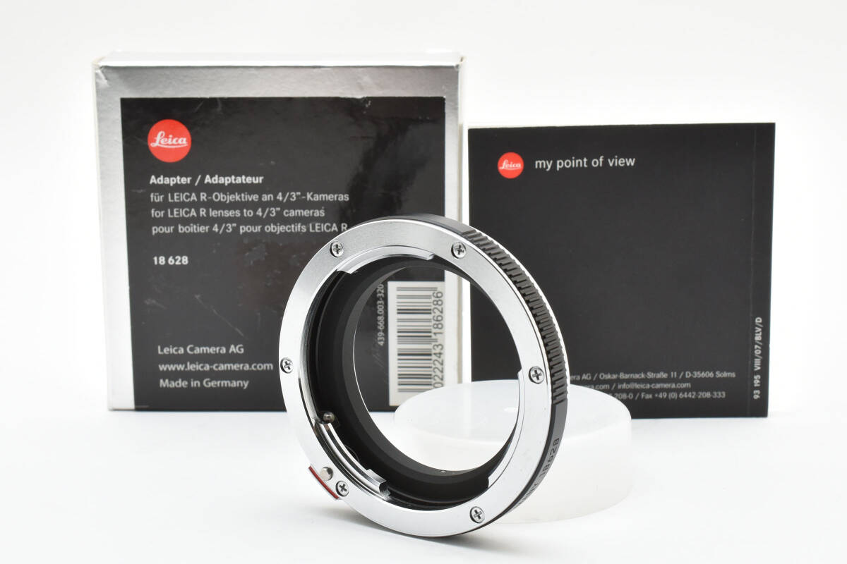 ★超希少★レア★ライカ Leica 18628 leicaR → OLYMPUS フォーサーズ ライカR-オリンパス3/4 マウントアダプター #10650
