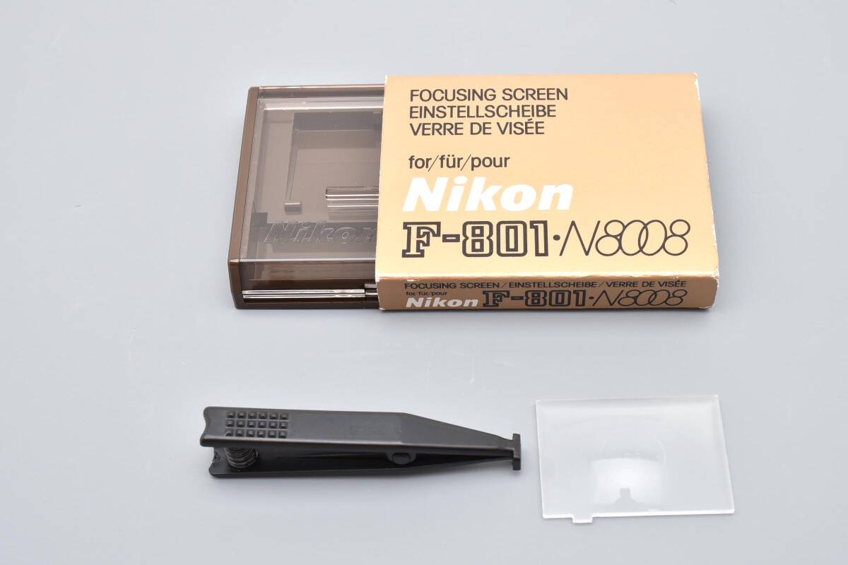 【1円スタート】 美品級★ Nikon ニコン F-801/N8008 フォーカシングスクリーン