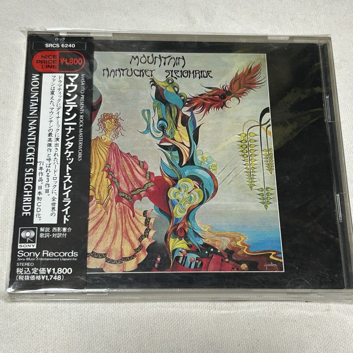 MOUNTAINマウンテン「ナンタケット・スレイライド/NANTUCKET SLEIGHRIDE」レズリー・ウエスト