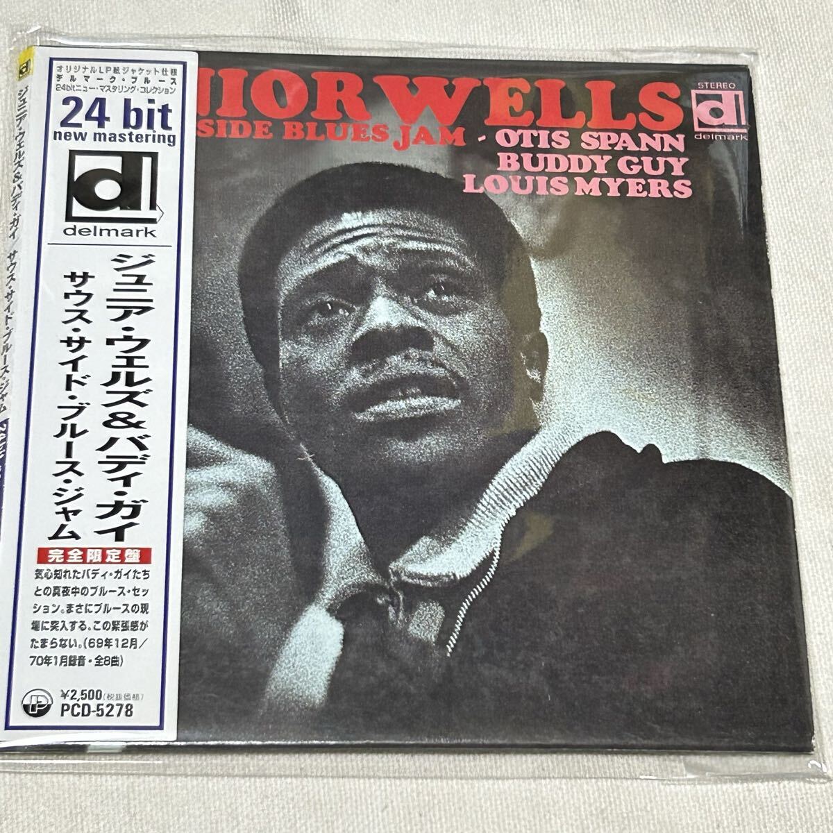 紙ジャケ★ジュニア・ウェルズ&バディ・ガイ「サウス・サイド・ブルース・ジャム」リマスター盤BUDDY GUY/JR.WELLSデルマーク名盤