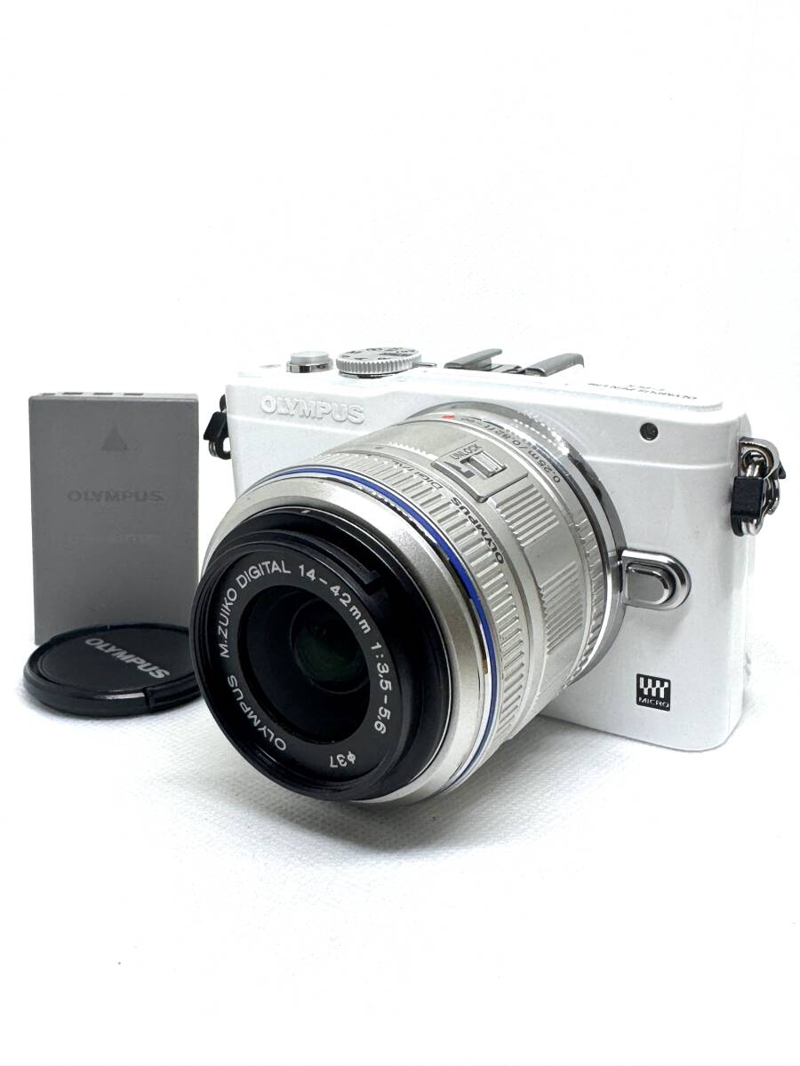 ★良品★《ショット数1,101回 》OLYMPUS オリンパス Pen Lite E-PL5 + M.ZUIKO DIGITAL M.Zuiko Digital 14-42mm F3.5-5.6 IS OK★ #121