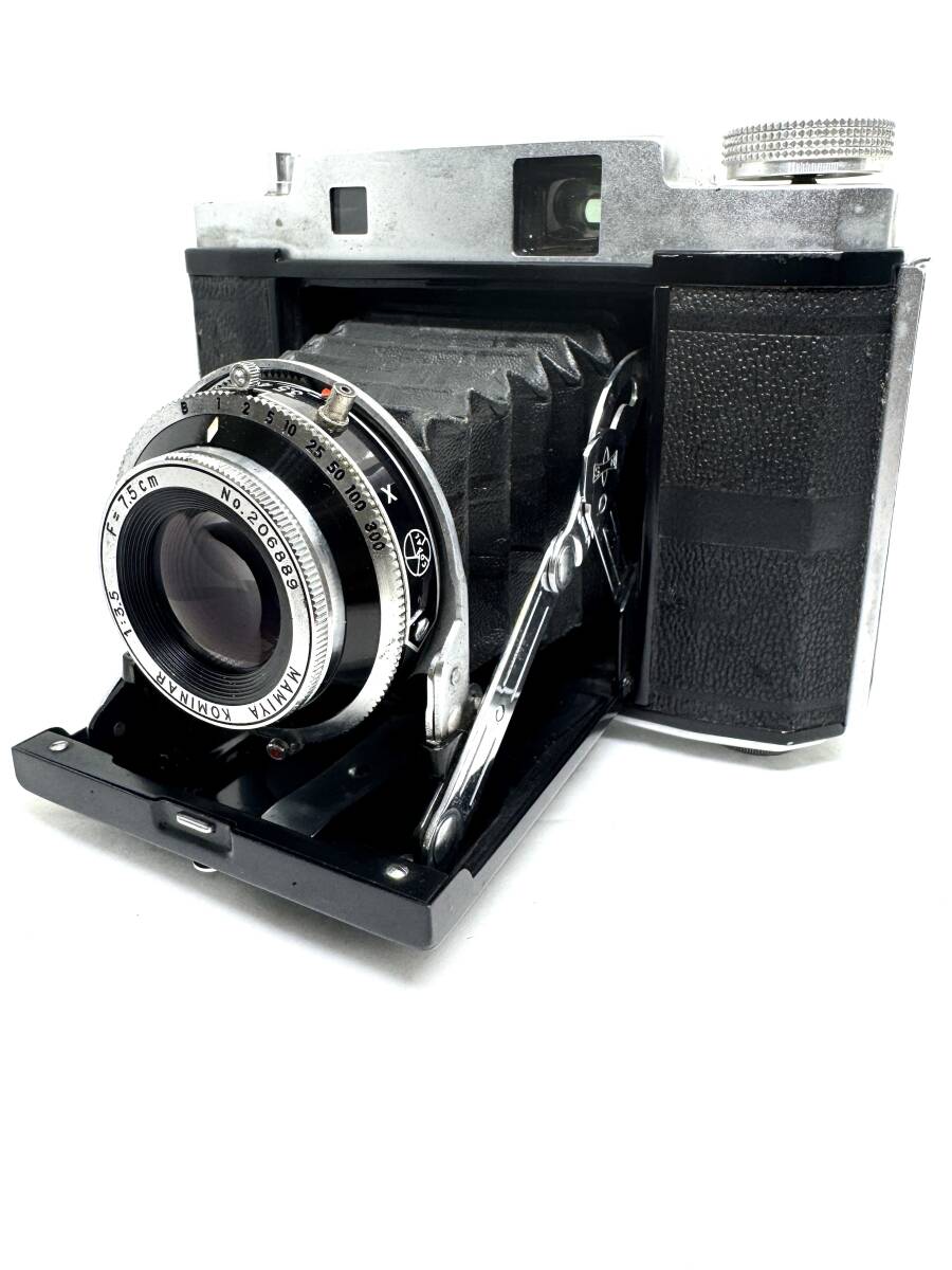 ★MAMIYA 6 マミヤ KOMINAR 7.5cm F3.5 蛇腹カメラ★　#144