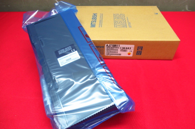 新品 未開封 MITSUBISHI 三菱電機 AJ71BR11 ネットワークユニット 2008年製 管理7KH0922A-C1