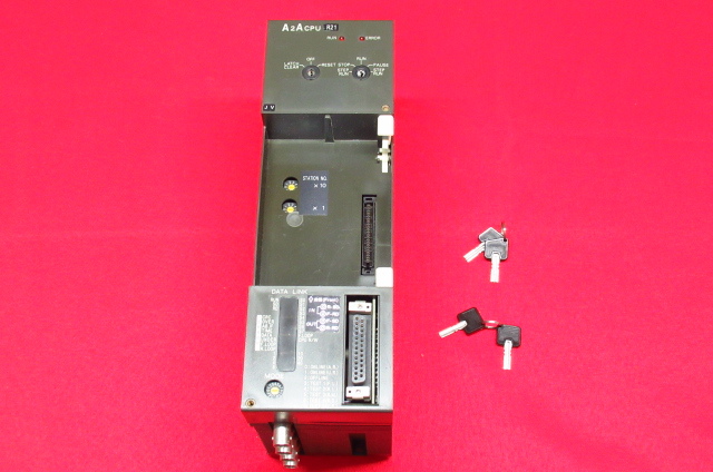 MITSUBISHI 三菱電機 A2ACPU-R21 データリンクCPUユニット 現状品 管理7KH0922F-C1