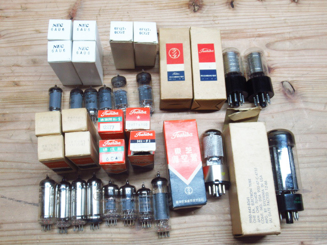 真空管まとめ 18本セット Toshiba 東芝 SYLVANIA シルバニア NEC エヌイーシー 動作未確認 現状品 管理7S0909O-J1