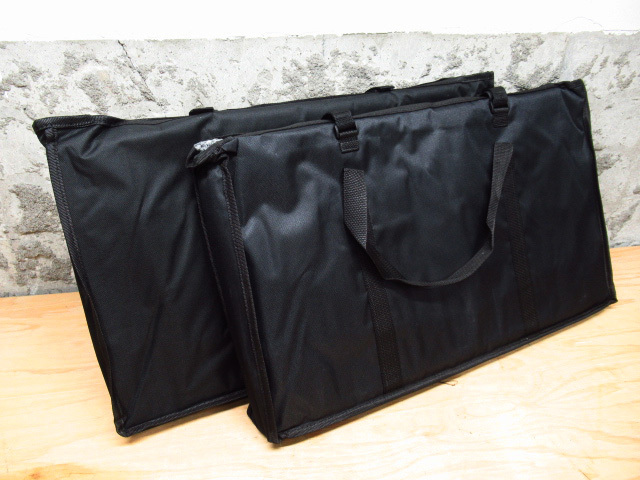 新品未使用品 ノーブランド 中国製 折り畳み式テーブル 木製天板 2つセット キャンプ アウトドア 管理7k0926B-H05