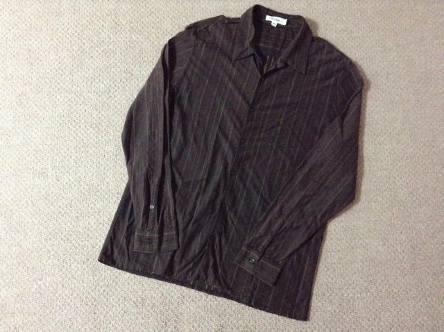 ★中古★カルバンクライン メンズ 長袖シャツ Lサイズ 古着 オールド ヴィンテージ 00s 10s Calvin Klein