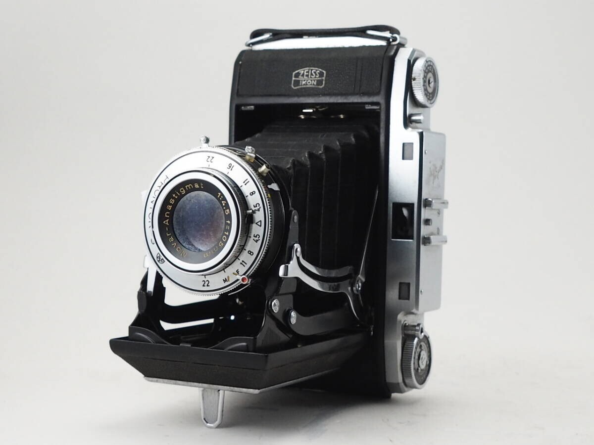 ★訳あり実用品★ ZEISS IKON IKONTA 524/2 105mm F4.5 ★B起動！絞り、シャッター全速変化OK! #TA5740