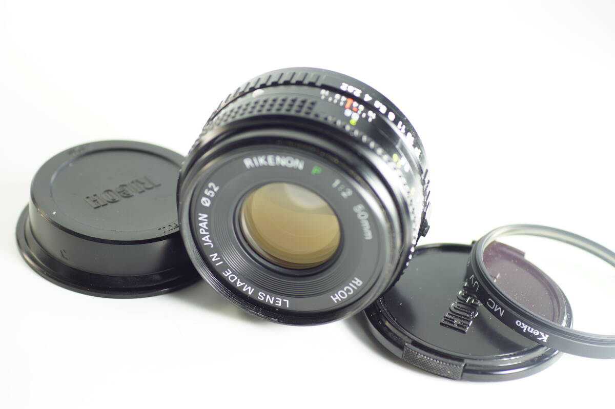 PH075『キレイ』 RICOH RIKENON P 50mm F2 リケノン Kマウント リコー