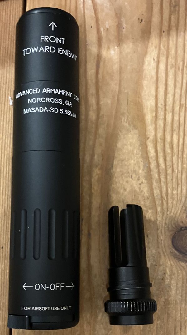 ■■Magpul PTS AAC MASADA SD（M4-2000）Silencer Black（CCW) マグプル マサダ サイレンサー■■