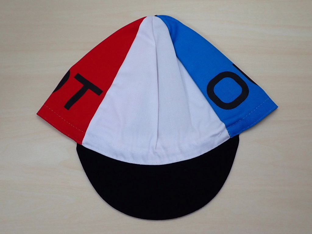 DOTOUT　Team Cap　サイクルキャップ　ホワイト/レッド/ブルー