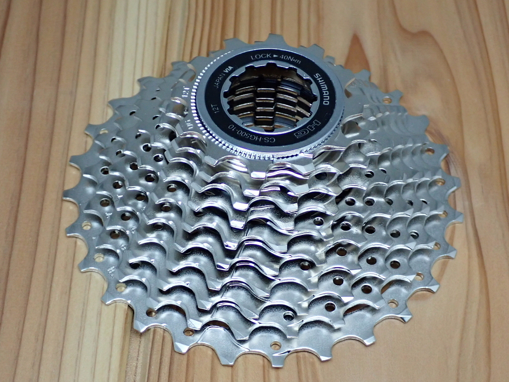 SHIMANO　シマノ　CS-HG500　12-28T　10s　スプロケット
