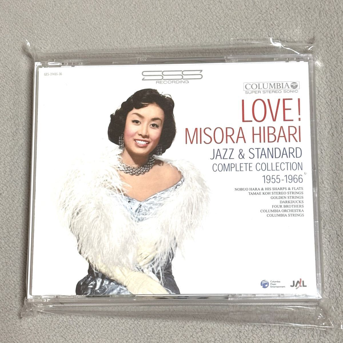 美空ひばり LOVE！ JAZZ & STANDARD COMPLETE COLLECTION 1955-1966 2CD
