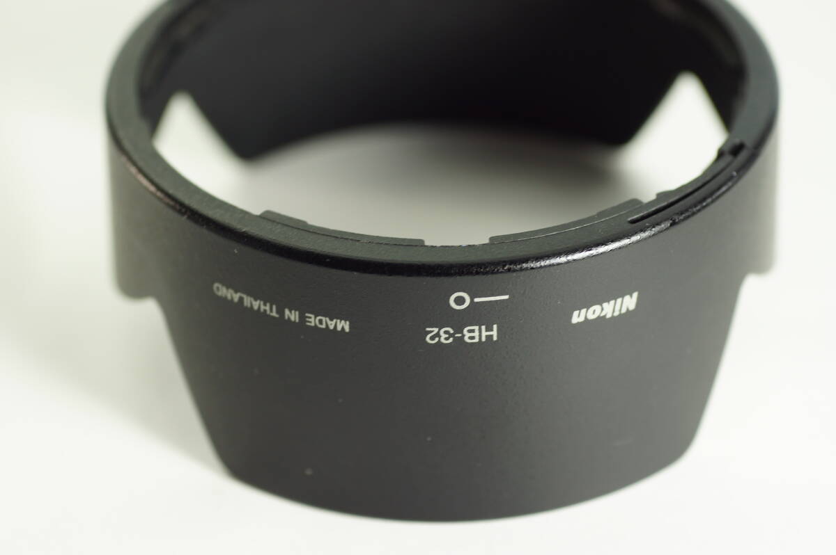 影JG『キレイ』NIKON HB-32 AF-S DX18-105mm F3.5-5.6G ED VR AF-S DX ED18-135mm F3.5-5.6G ニコン レンズフード LENS HOOD