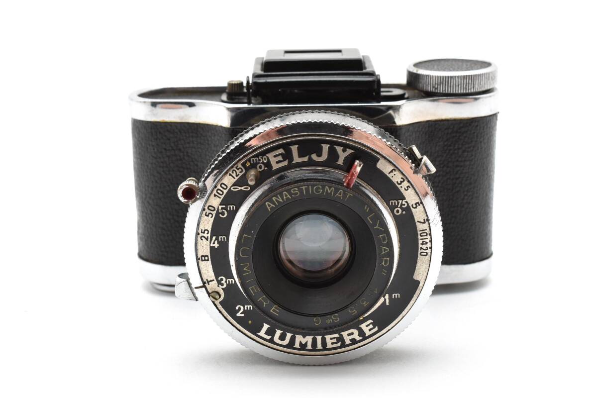 ★希少品★ ELJY CLUB ROUGE LUMIERE エルジークラブ ルミエール ANASTIGMAT LYPAR F3.5 フランス製 ミニチュアカメラ #3153