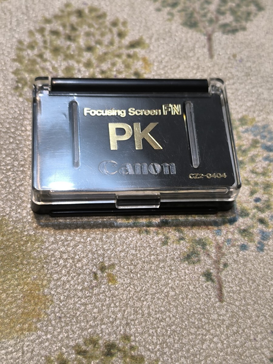 珍品 CANON キャノン NEW F-1 Focusing Screen FN PK フォーカシング スクリーン