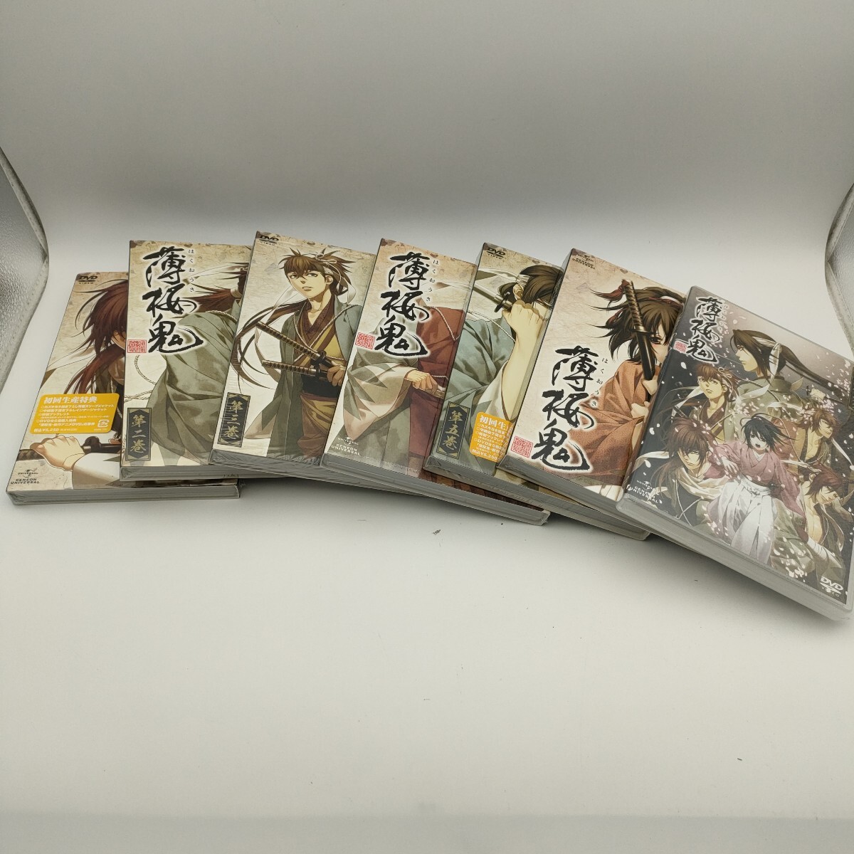 ★薄桜鬼 6巻+特典ディスク DVD 中古品 ディスクの状態は、キレイです!