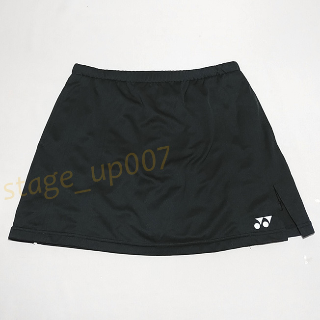 YONEX（ヨネックス）／スコート・インナースパッツ付きスカート 26006/ブラック/sizeL（美品） ／管QMBS