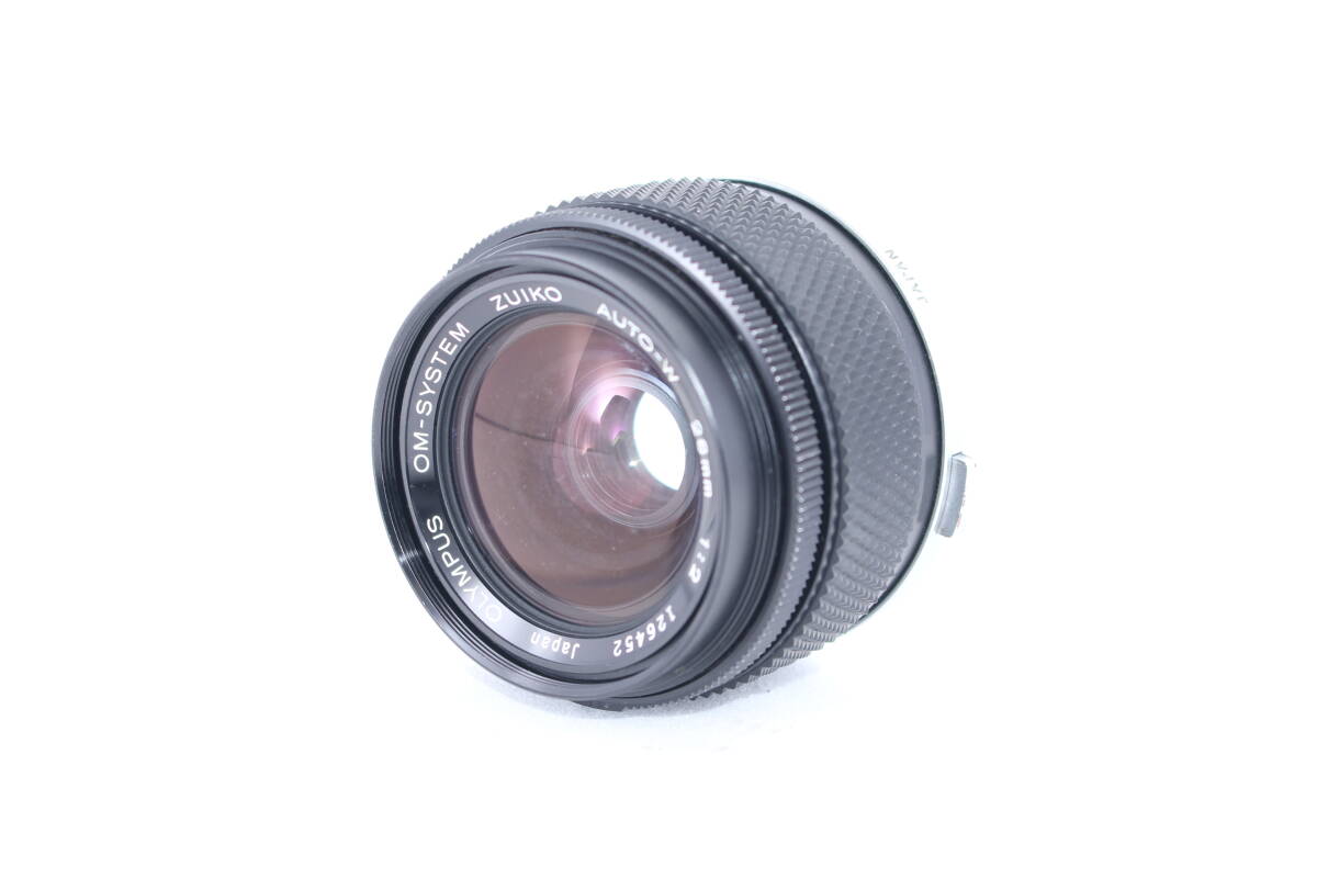 ★実用美品★オリンパス OLYMPUS ZUIKO AUTO-W 28mm F2 ★動作OK★#P301