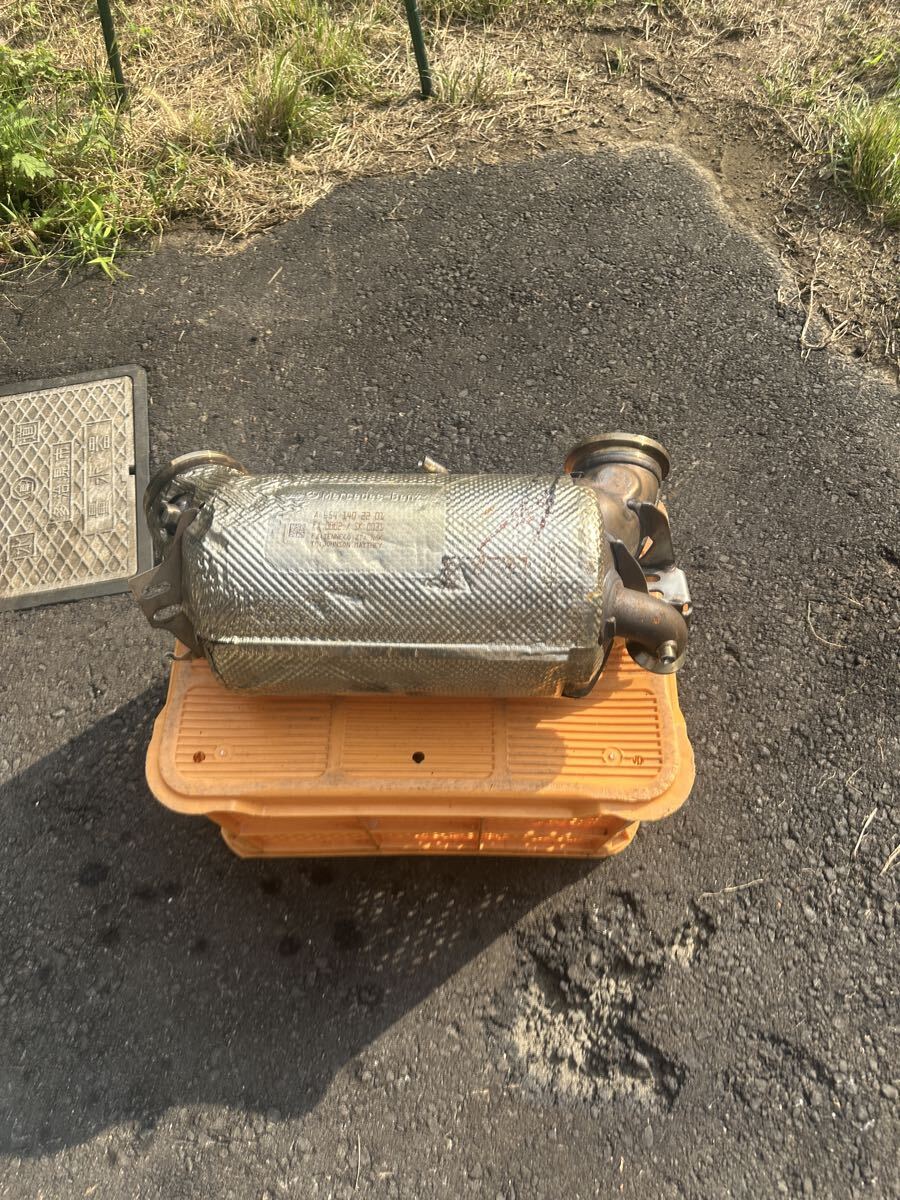 ベンツ純正 W167 GLEクラス GLE300 ディーゼル DPF 触媒 フロントパイプ センターマフラー A6541402201