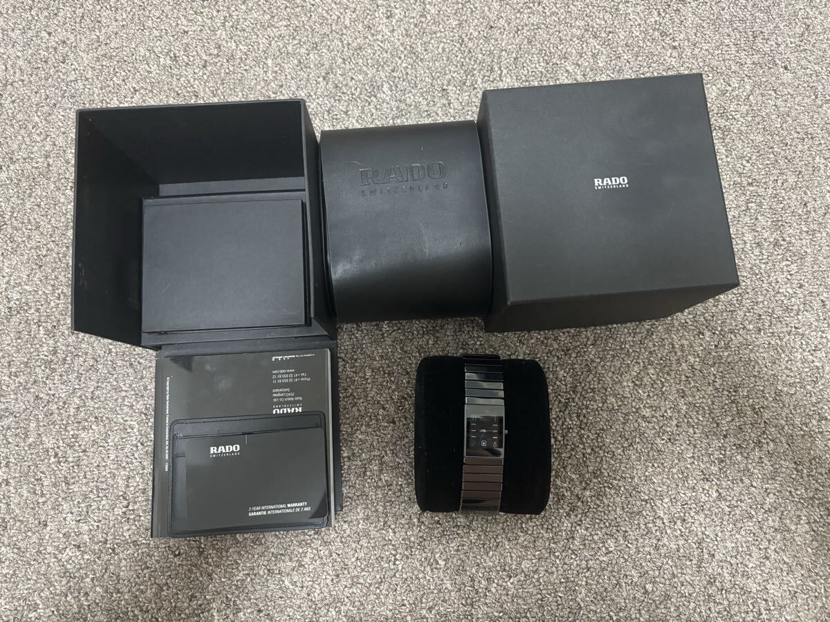 美品　RADO ダイアスター　腕時計 OH済み 動作良好　セラミック　