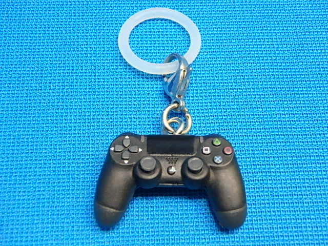 nk14-25-0904-1　PlayStation4 めじるしアクセサリー コントローラー プレステ4 ガチャ ガチャガチャ ミニチュア 中古 キーホルダー