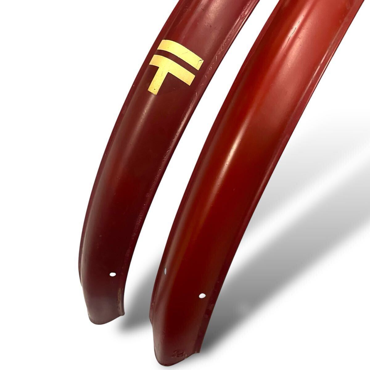 当時物/未使用/郵便局自転車/泥除け/フェンダー/実用車/運搬車/ロッドブレーキ/昭和自転車/デコチャリ/レトロ/ビンテージ/フラッシャー/