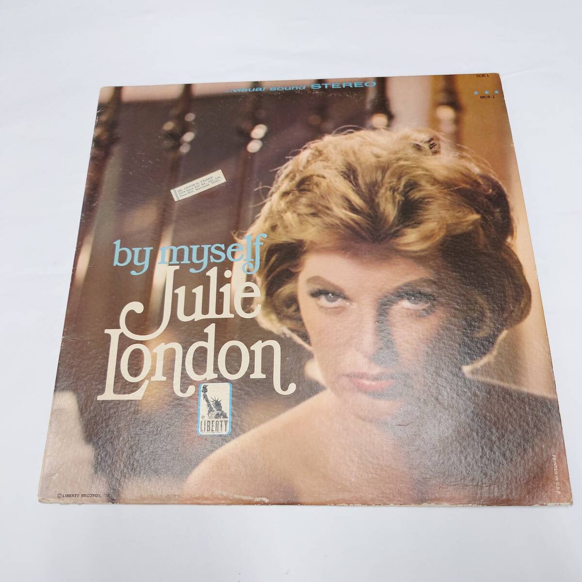 JULIE LONDON／ジュリー・ロンドン／BY MYSELF／SCR-1 MCR-1 レコード LP 現状品