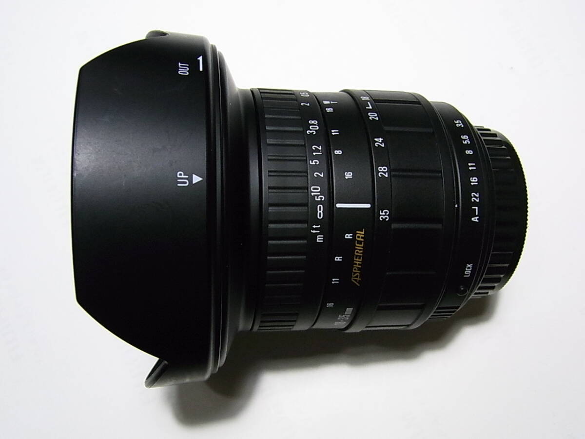 SIGMA シグマ 18-35mm f3.5-4.5 ASPHERICAL ペンタックス用 中古並品