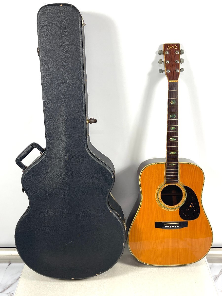 SUZUKI VIOLIN Jhree S W-400 アコースティックギター EST 1887 ヴィンテージ 鈴木バイオリン スリーエス 【保証なし】