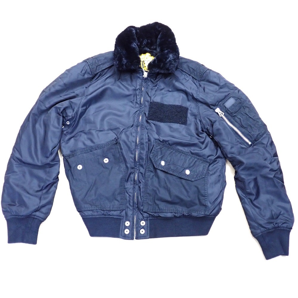 Ft1297381 ディーゼル ジャケット フライトジャケット 裏ボア MA-1 ブラック #L メンズ DIESEL 中古