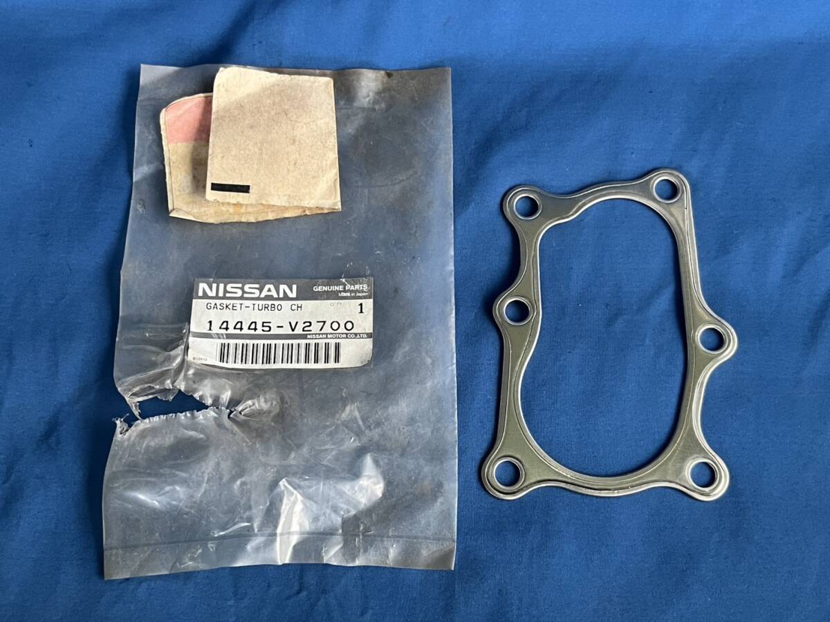 R32　スカイライン　ターボチャージャー　ガスケット　純正　14445-V2700　新品　未使用品