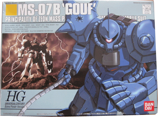 ■貴重品■限定品ブルーメタリック　1/144 HGUC MS-07B グフ