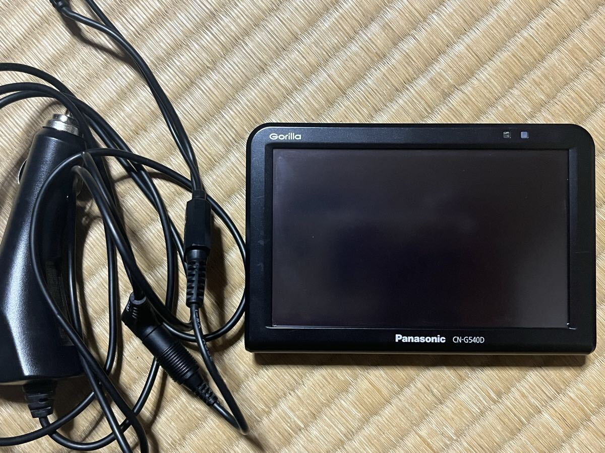 パナソニック Panasonic ポータブルナビ カーナビ ゴリラ gorilla CN-G540D 正確案内 国産ナビ 軽自動車にピッタリ