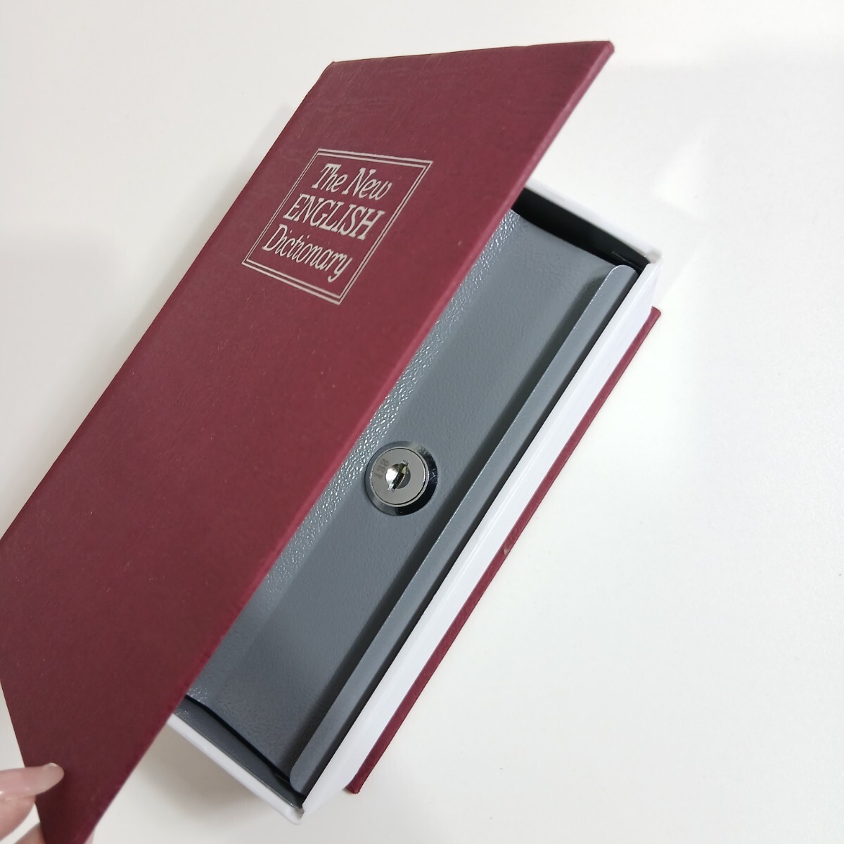 #310 ブックセーフ/鍵付き収納/小物入れ/キーロック/和歌山県にて引き取り大歓迎