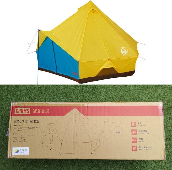 CHUMS　チャムス　廃盤品　未使用品　６人用 テント キャンプ