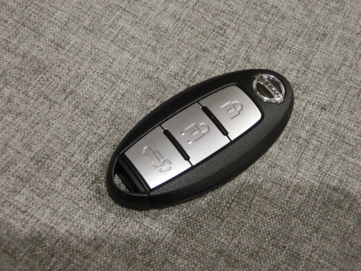 日産 スマートキー 007-AA0248 エクストレイル リアムラーノ リアパワーゲート 3ボタン インテリジェントキー 
