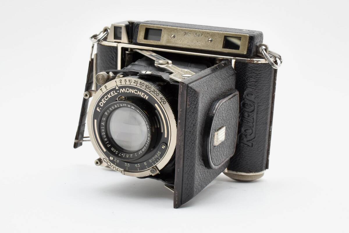 激レア＊PLAUBEL Roll-Op II Anticomar 2.8/7.5cm Compur プラウベル ローロップ アンチコマー