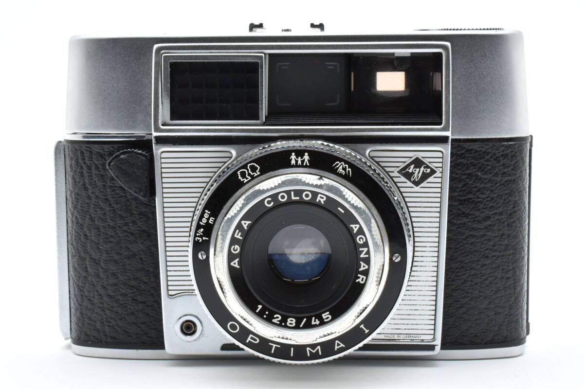 OPTIMA Ⅰ AGFA COLOR-AGNAR 1:2.8 45 MADE IN GERMANY アグファ レンジファインダー カメラ