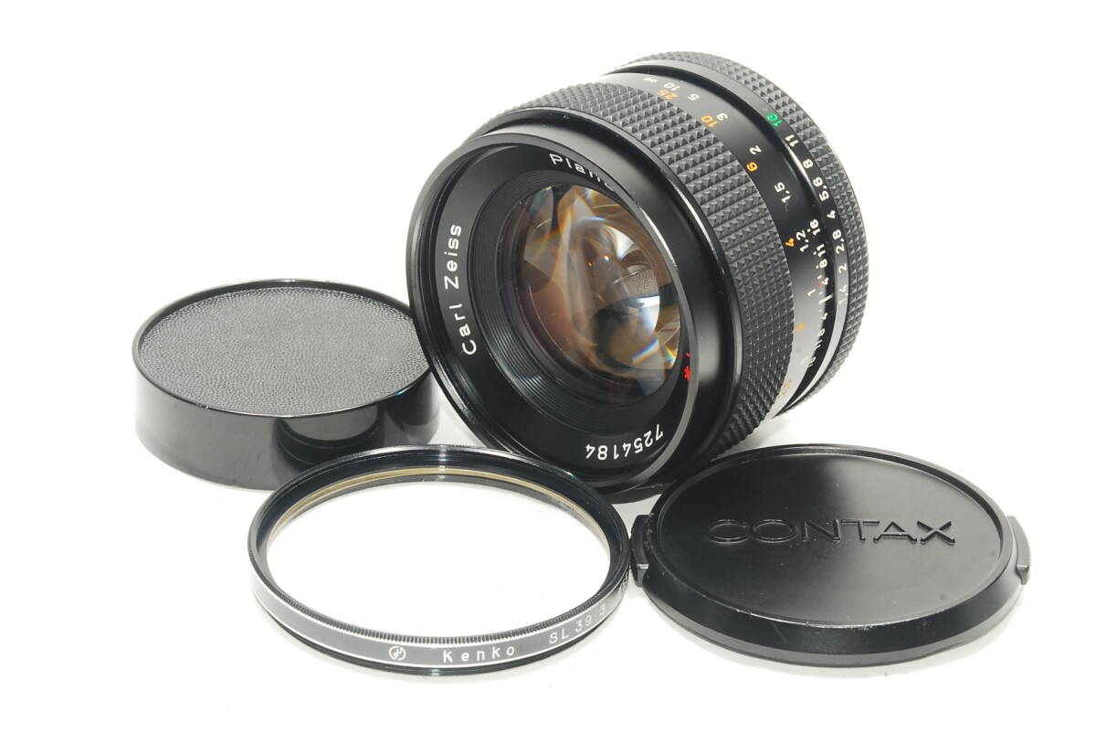 ★美品★CONTAX Carl Zeiss Planar T* 50mm F1.4 MMJ 50/1:1.4 コンタックス カールツァイス プラナー MFレンズ z751