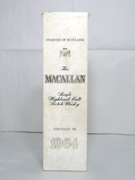【空箱】【希少】 マッカラン 1964年 The MACALLAN 1964 化粧箱 スコッチ コレクション マニア 空き箱