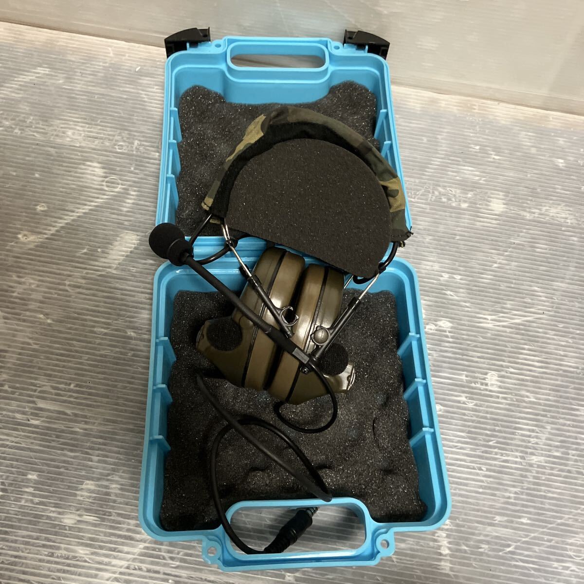 O588【中古現状品】ZTACTICAL ZタクティカルCMTC II タクティカルヘッドセット　ZTAC Z-TAC